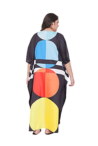 Plus Size Beach Caftan Dress for Women - Summer Maxi Cover Up