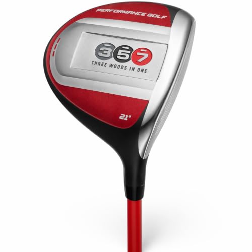 Performance Golf 357 Fairway Hybrid 21° Loft Right/Stiff - Golf Club