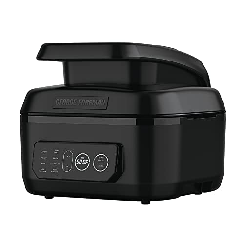 Indoor Electric Grill with Air Fry Technology – 7-in-1 Multi-Function Cooking