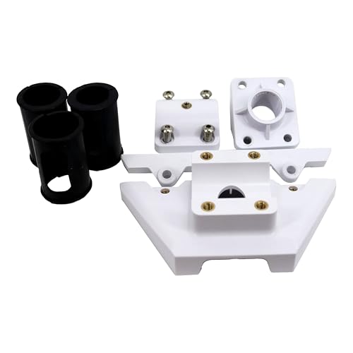 Rail Mount for Starlink Mini - Fits 1-1/4 Inch Rails - Marine-Grade Clamp with Hardware - Versatile Outdoor Mounting Solution