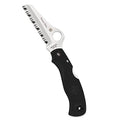 Spyderco Rescue 79mm Folding Pocket Knife with SpyderEdge Serrations