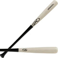 Adult Wood Baseball Bat - Ash, 271 Profile, White/Black, 33 Inch