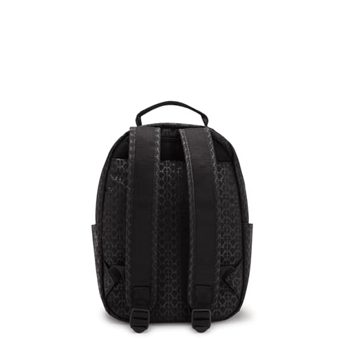 Kipling Women's Seoul Small Tablet Backpack - Signature Emb Variation
