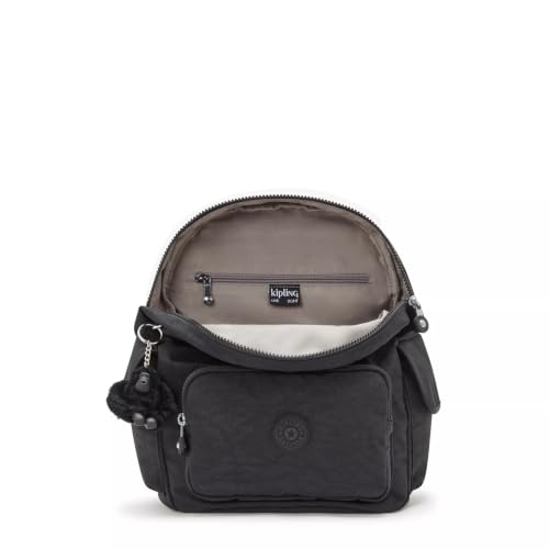 Kipling Women's City Pack Small Backpack - Black Noir, Lightweight & Water-Resistant