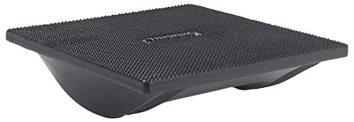 Balance Trainer Rocker Board - Wobble Balance Board for Core & Rehab - Black - Variation of Rocker Board