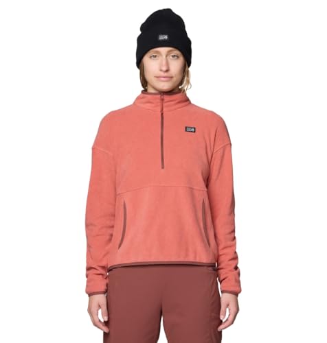 Mountain Hardwear Microchill™ Half Zip Pullover - Small Mars Red