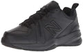New Balance Women's 608 V5 Cross Trainer Shoes - Size 6.5 Wide Black/Black
