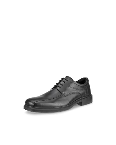 ECCO Helsinki 2.0 Bike Toe Tie Men's Casual Dress Shoe Black 11-11.5