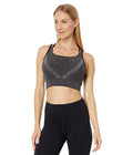 X-Large Women's Intraknit Strappy Support Bra - Black Heather