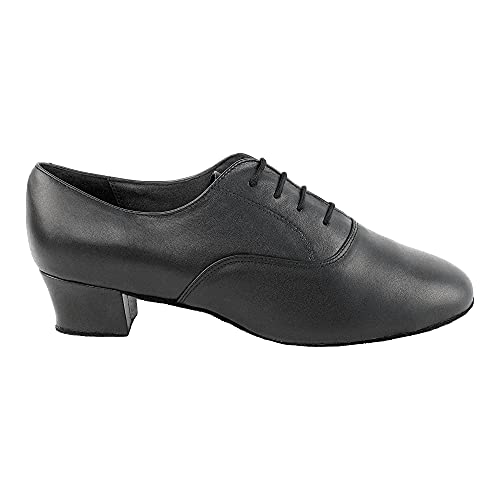 Very Fine Men's Latin Rhythm Salsa Swing Shoes Black 9.5 - Classic Dance Footwear