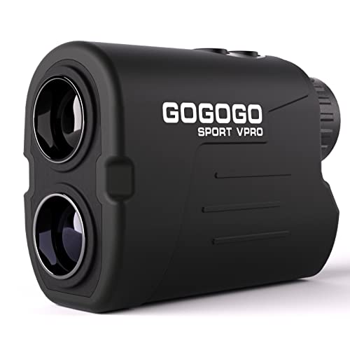 Gogogo Sport Vpro GS03 Laser Rangefinder for Golf & Hunting - 1000 Yards