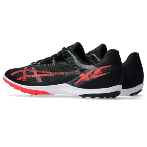 ASICS Unisex Resurgence XC Track & Field Shoes 7.5 Women / 6 Men Black Red