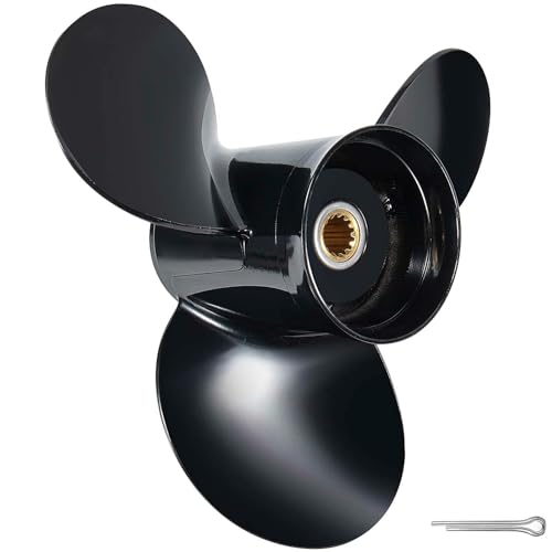 Boat Propeller for BRP Johnson Evinrude 40-140HP 13 Spline RH 13.2X21 Aluminum Alloy