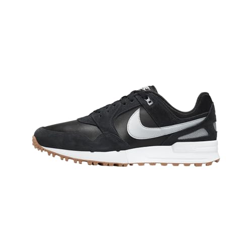 Nike Air Pegasus 89 G Unisex Running Shoes - Black/White/Gum Medium Brown/Wolf Grey, Size 10
