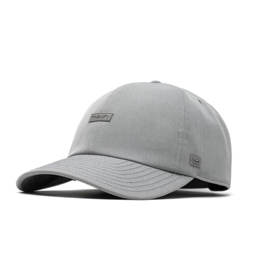 Men's Water-Resistant Hydro Dad Hat - Medium-Large Heather Grey