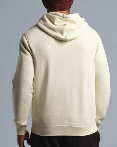Men's Hoodie - MUNICIPAL M.OG-330, X-Large, Natural & Black