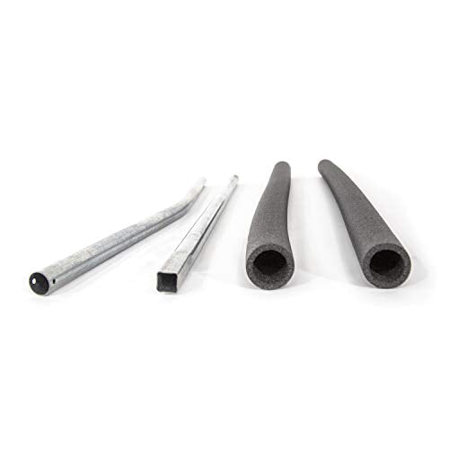 Skywalker Trampolines Single Enclosure Pole Set - Galvanized Replacement for Models 4201, 4202, 5075 - Weather-Resistant Steel, Includes Foam - Variation of THIS Listing