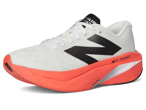 New Balance FuelCell Supercomp Trainer V3 Men's Running Shoes 12 Urgent Red/Sea Salt/Black