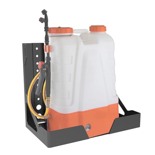 Heavy Duty Steel Backpack Sprayer Rack Holder for Trailers & Trucks