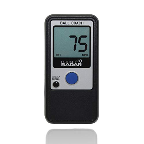 Pocket Radar Ball Coach Baseball Radar Gun – Speed Measurement Tool for Sports Training