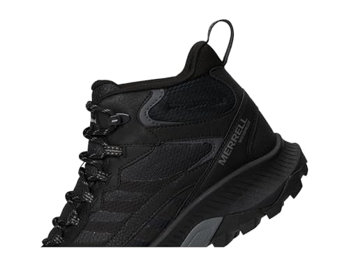 Merrell Men's Speed Strike 2 Mid Waterproof Hiking Shoes - Black 11