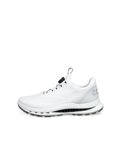 Men's Waterproof Golf Shoes ECCO Biom C5 Boa Gore-Tex White 12-12.5