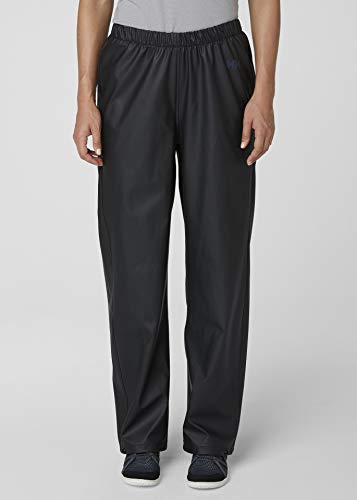 Women's Waterproof Windproof Rain Pants - Large / 990 Black
