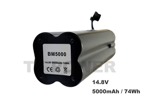 14.8V 5000mAh Lithium-Ion Battery for Electric Fishing Reels - Compatible with Daiwa, Shimano, PLEMIOL