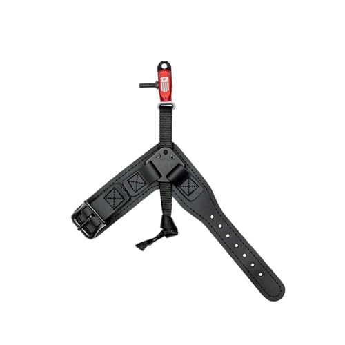 Youth Archery Release Bow Trigger for Smaller Bows - Auto Return, Red/Blue