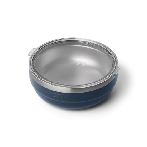 YETI Rambler Low Bowl Vacuum Insulated Stainless Steel 1.6 Quart Navy