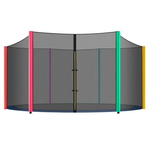 15Ft Trampoline Net Replacement for 6-Poles Round Trampolines - Jump Tastic