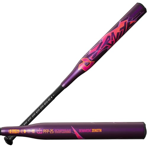 DeMarini 2025 Zenith (-13) Fastpitch Softball Bat 28-Inch 15 oz - High Performance Alloy