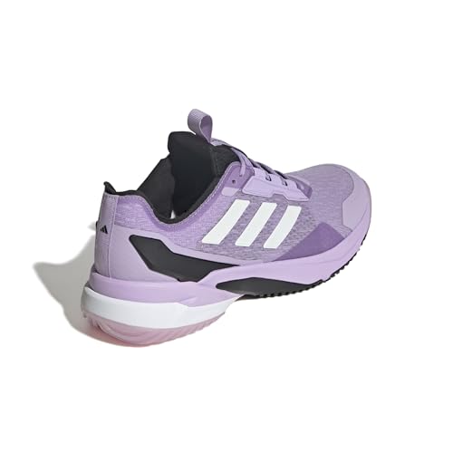 adidas Women's Crazyflight 6 Indoor Sports Shoes - Powder Plum/Black, Size 6.5