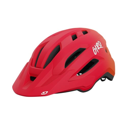 Giro Fixture II MIPS Road Bike Helmet - Matte Red Fade, Universal Youth (50-57cm)