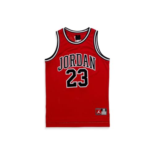 Jordan Boys' 23 Jersey Big Kids Red Medium - Sports Fan Tank Top