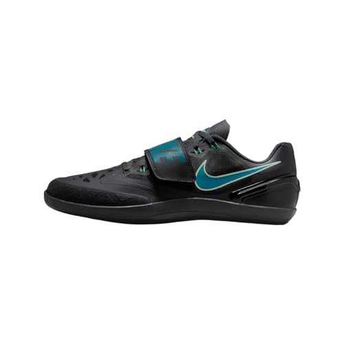 Nike Zoom Rotational 6 Unisex Athletic Shoes Racer Blue White Safety Orange Black - Variation 9 Anthracite/Electric Algae/Vapor Green