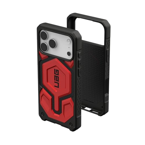 URBAN ARMOR GEAR Monarch Pro Crimson iPhone 18/17 Pro Max Case - Military Drop Tested