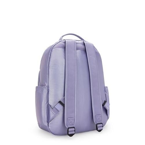 Kipling Women's Seoul Gm Backpack Medium Amethyst Aura Metallic