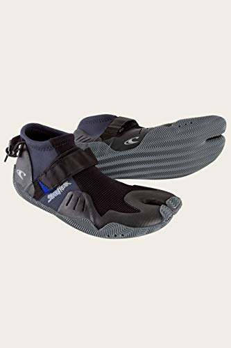 O'Neill Superfreak 2mm Tropical Split Toe Neoprene Water Boot - Black, Size 11
