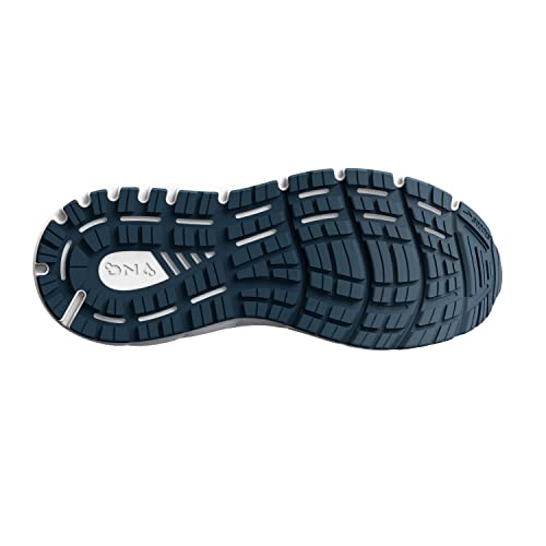 Brooks Women's Addiction GTS 15 Running Shoe 9.5 Wide Grey Navy Aqua