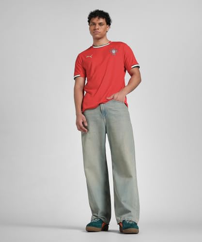 Portugal 2025/26 Men's Soccer Home Jersey - Small Sport Red Variation