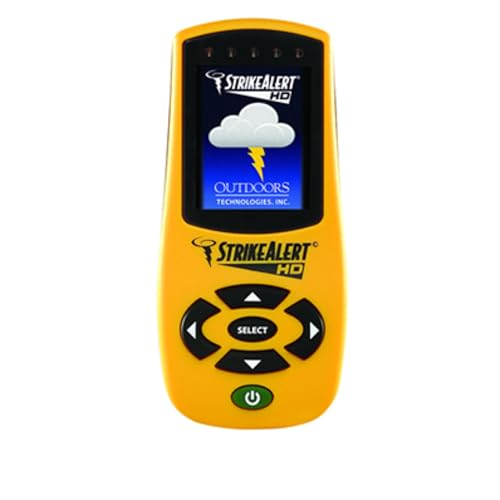 Personal Lightning Detector with Graphical Display and Storm Trend - Up to 80 Hours Battery Life