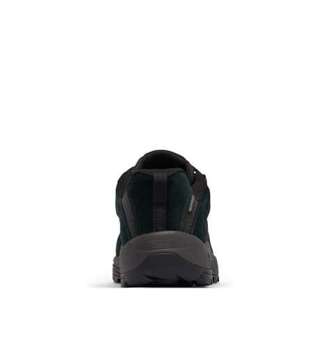 Columbia Mens Waterproof Redmond IV Hiking Shoes - Black/Mountain Red, Size 10.5