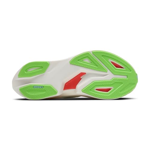 Brooks Men's Hyperion Max 3 Neutral Running Shoe - Coconut Green Pink Clay 10