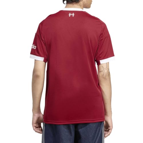 Adidas Liverpool FC Men’s Home Soccer Jersey 2526 Red Large - Fan Apparel