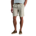 Haggar Men's Classic Fit Cool 18 Short - Expandable Waist, Pleat Front, Solid Gabardine, Size 38