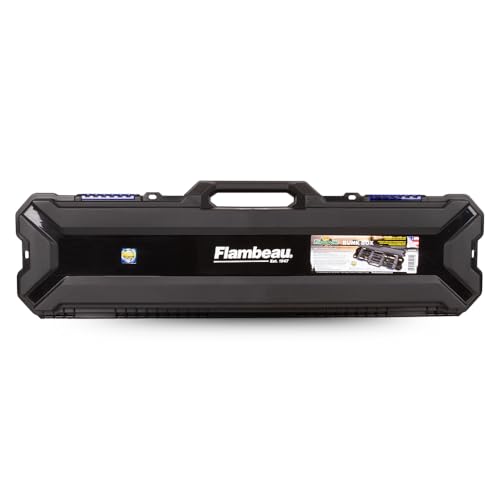 Portable Fishing Rod Storage Box with Anti-Corrosion Tab - Holds 4 Rods