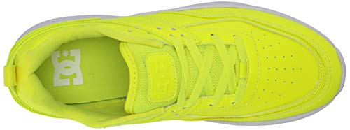 DC Women's E.TRIBEKA Platform Shoe, Yellow, 8 B M US