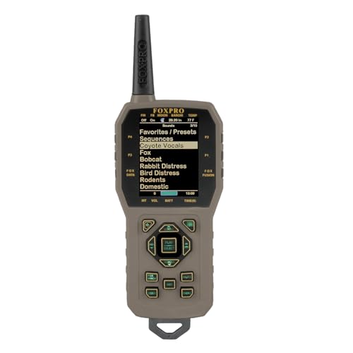 Electronic Predator Call with 200 Sounds, FOXPRO X24 Hunting Device