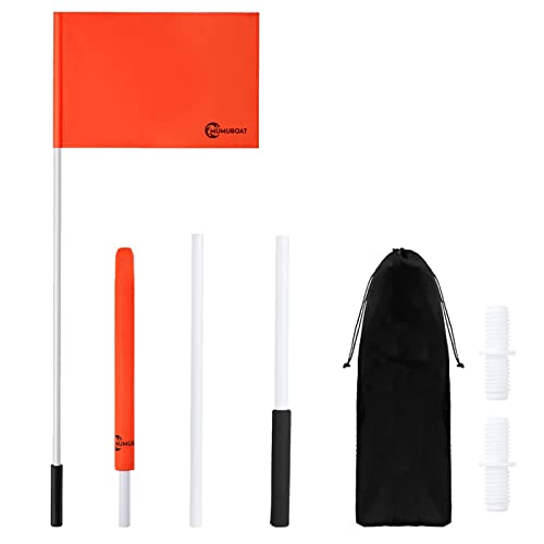 Water Ski Flag 48 Inch Safety Boat Flag for Watersports & Wakeboarding